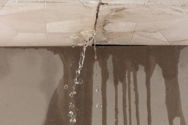 Professional Burst Pipe Cleanup technician working in Mount Hope, NJ